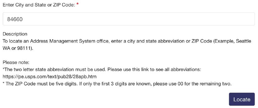 Get the USPS to recognize my address step